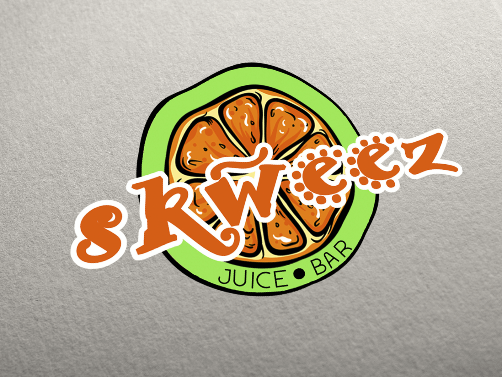 Skweez Juice Bar – Logo Design