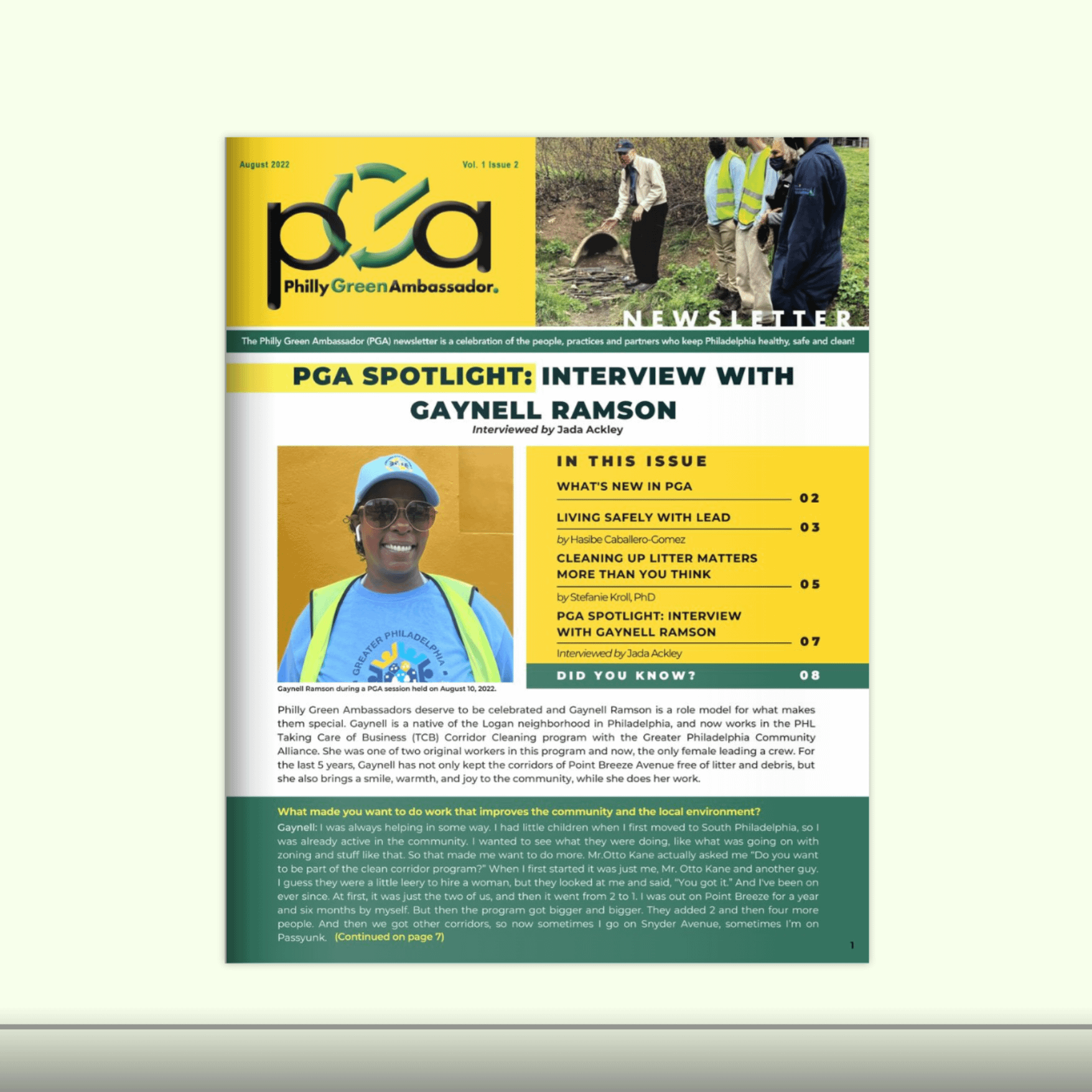 Overbrook Environmental Newsletter Series - Nur Design Co. - Website ...